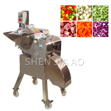 500-800KG/H Electric dicing machine Commercial vegetable Dicer Multi-function food processer for carrot, potato, pineapple, taro 2024 - buy cheap