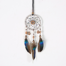 Car Ornaments Mini Handmade Dream Catcher 7cm Indian Wall Hanging Home and Garden Decor Ornament Craft Wind Chimes 2024 - buy cheap