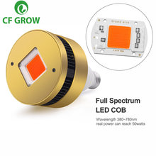 120W 150W COB LED Grow Light E26 E27 Socket Base Full Spectrum Grow Lamp for Indoor Plants Small Growing Tent 2024 - buy cheap