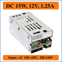 15W 12V 1.25A Small Volume Single Output Switching power supply input AC 220V/110V to DV12V 1A for LEDs Strip Light CNC Display 2024 - buy cheap