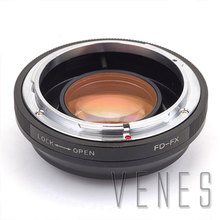 VENES FD-FX, Focal Reducer Speed Booster lens Adapter ring For FD Lens to Suit for Fujifilm X-A5 X-A20 X-A10 X-A3 X-A2 Camera 2024 - buy cheap