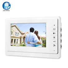 OBO Hands 7 inch TFT Color Video Intercom Video Doorphone Doorbell Wired Door Bell interphone Screen Monitor for Home Apartments 2024 - buy cheap