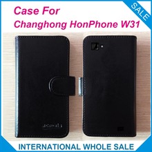 6 Colors HonPhone W31 Case Factory Price High Quality Leather Exclusive Flip Cover for Changhong HonPhone W31 Tracking 2024 - buy cheap