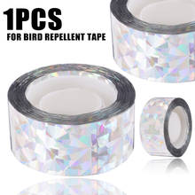 Bird Repellent Tape Bird Scare Tape Audible Repellent Fox Pigeons Repeller Ribbon Deterrent Tapes 2.4cmx90/45m 2024 - buy cheap