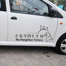 Totoro adesivo de carro aliauto 2 x, adesivo de corpo inteiro, decalques de pálpebra para ford, chevrolet, volkswagen, honda, hyundai, kia 2024 - compre barato