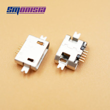 Smonisia-conector de carga Micro USB hembra SMD, Conector de carga Micro usb para teléfono de Moto 2024 - compra barato