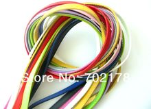 Wholesale 50 Strips 10mm wide 1meter length copy leather mix color DIY belt DIY Accessories fit 10mm slide charms 2024 - buy cheap