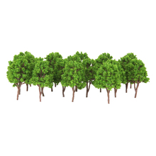 20pcs Model Tree Train Railroad Architecture Diorama HO Scale for DIY Crafts or Building Models ( 7.5cm Light Green) 2024 - buy cheap