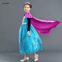 New Little Princess Dress Children Dress Cosplay New Year Costume Birthday Dress Party Dress Holiday Festival Wear 2024 - buy cheap