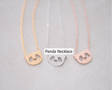 Newest Style Listed Contracted design Cute Panda Pendant women choker chain necklace tiny charm gift 2024 - buy cheap