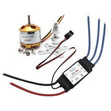 XXD A2212 1000KV Brushless Motor + 30A ESC for RC Multicopter F450 X525 Airplane 2024 - buy cheap