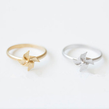 Wholesale 10Pc Funny Pinwheel Ring Knuckle Rings For Women Girls Fashion Jewelry Mix Color Free Shipping 2024 - buy cheap