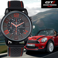 Quartz Watches Mens relogio masculino F1 GT Racing Watch male sports stylish silicone wristwatch casual erkek kol saati montre 2024 - buy cheap