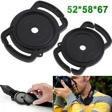 52mm 67mm 58mm Universal Anti-losing Camera Lens Cap Holder Keeper Buckle On Strap For Camera DSLR DC PA040 2024 - buy cheap