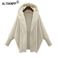 Hoodies Women Sweatshirt Loose Harajuku Hoodie Jacket Winter Plush Warm Outerwear Coat moletom feminino sudadera mujer 2024 - buy cheap