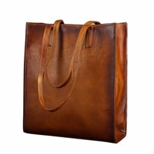 Vintage women bag handbag Genuine Leather women messenger bags women high quality natural leather handbags ladies Crossbody Bags 2024 - buy cheap