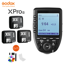 In Stock GODOX XPro-S TTL 2.4G Wireless High Speed Sync X system Trigger + Godox 3pcs X1R-S Receiver For Sony Cameras 2024 - buy cheap