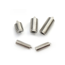 30pcs M3 stainless steel hex socket tip set screws machine screw installation bolts 3mm-16mm length 2024 - buy cheap