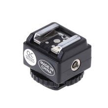 Новый C-N2 адаптер конвертер Горячий башмак ПК Синхронизация Порт комплект для вспышки Nikon для камеры Canon 2024 - купить недорого