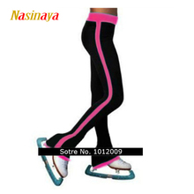 Customized Figure Skating pants long trousers for Girl Women Training Competition Patinaje Ice Skating Warm Fleece Gymnastics 33 2024 - buy cheap