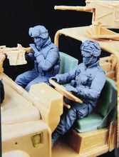 1/35 Scale Resin Figure US Crew (No Car) 2024 - buy cheap