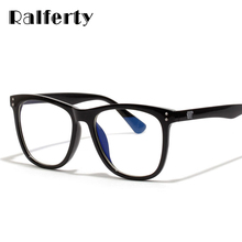 Ralferty óculos quadro anti azul luz óculos de computador do vintage mulher oversize quadrado grau eyewear masculino óptica w8971 2024 - compre barato