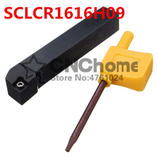 SCLCR1616H09/SCLCL1616H09, recién llegado, torno SCLCR, herramienta de soporte de barra de torneado externo, uso de la herramienta de giro CNC, salidas de fábrica de máquinas 2024 - compra barato
