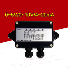 Envío libre 10 unids/lote 0 ~ 5 V/0-10 V/4 ~ 20mA sensor de célula de carga amplificador de tensión de puente transductor módulo amplificador 2024 - compra barato