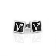 1pair Square Vegetarian Studs Earrings Dainty Tiny Stud Earrings Vegan Jewelry 2024 - buy cheap