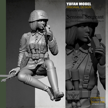 Yufan Model Female Soldier Resin Soldier Assembly Model Yfww-2007 2024 - buy cheap