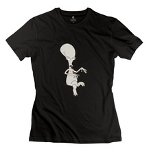American Dad Roger O-Neck T Shirt for Women's Funny Ladies T shirts 2015 Hot Sale 2024 - buy cheap