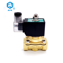 Brass 10 bar Direct Acting Normally Closed 1/2" 3/4" 1" Water Solenoid Valve AC220V 2024 - buy cheap
