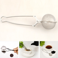 Stainless Steel Tea Pot Infuser Strainer Ball Mesh  Sphere Mesh Infuser Filter With Handle Chinese Kungfu Tea Drinking Accessory 2024 - buy cheap