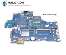 NOKOTION For Dell Inspiron 17R 5737 Laptop Motherboard SR170 i5-4200U CPU CN-0W6XCW 0W6XCW VBW11 LA-9984P Main Board 2024 - buy cheap