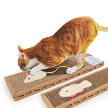 Corrugated Cat Scratch Board Mat Cat Scratcher Sisal  Cat Interactive Toys Kitten Scratching Post Catnip Toys For Cat Training 2024 - buy cheap