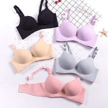 PKSAQ Sexy Deep U Cup Bras For Women Push Up Lingerie Seamless Bra Wire Free Bralette Backless Plunge Intimates Female Underwear 2024 - buy cheap