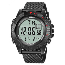 Relógio esportivo eletrônico masculino, relógio de borracha led digital exclusivo estiloso para homens 2024 - compre barato