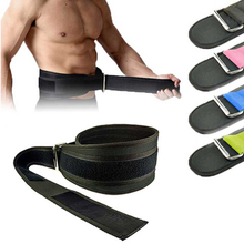 Cinta para crossfit fitness, 4 cores, durável, ajustável, levantamento de peso, suporte de cintura grossa, fivela inoxidável, academia, proteção fitness 2024 - compre barato