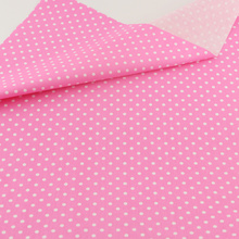 Ткань Teramila Tela в розовый горошек, дизайнерская Ткань, 100% Саржевые ткани ручной работы, «сделай сам», квилтинг, шитье, Детские простыни, матери... 2024 - купить недорого