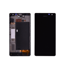 Оригинальный Для Nokia Lumia 730 735 ЖК-дисплей с кодирующий преобразователь сенсорного экрана в сборе с рамкой Бесплатная доставка 2024 - купить недорого