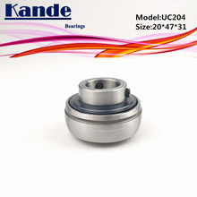 Kande Bearings 1pc UC 204  20*47*31mm  /  1pc UC204-12 ID:  3/4" in   pillow block bearing UC204 UC 204-12 2024 - buy cheap