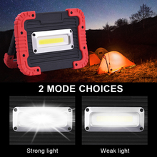 Anjoet cob Led Portable Spotlight Led Work Light Rechargeable 18650 Battery Outdoor Lampe For Hunting Camping Latern Flashlight 2024 - buy cheap