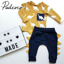 2pcs Toddler Kids Baby Boy Novetly Romper Shirt Tops+long Pants Kids Outfits Clothes Set 2024 - buy cheap