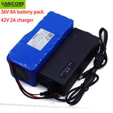 36V 8Ah 10S4P 500w 18650 Rechargeable battery pack ,modified Bicycles,electric vehicle 36V Protection with BMS+42V 2A Charger 2024 - buy cheap