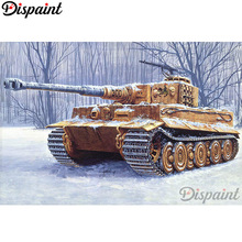 Dispaint Full Square/Round Drill 5D DIY Diamond Painting "Tank landscape" 3D Embroidery Cross Stitch Home Decor Gift A12960 2024 - buy cheap