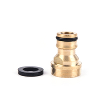 Original practical part Faucet Garden Hose Pipe quick Connector tap Watering Equipment solid Brass Adaptor 2024 - buy cheap