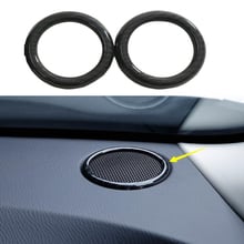 2017 2018 Fit For Mazda CX-3 CX3 Carbon Fiber Dashboard Upper Speaker  Front A pillar Sound Frame Cover Trim 2pcs 2024 - buy cheap