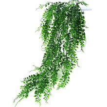 82cm Artificial Green Plant Vines Wall Hanging Fake Leaves Plant for Home Garden Decoration Simulation Orchid Fake Flower Rattan 2024 - buy cheap