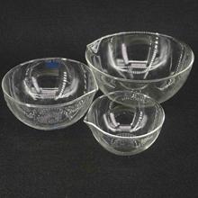 Plato evaporador de vidrio para laboratorio, fondo plano con boquilla para química, 60/90/120/150mm de diámetro 2024 - compra barato