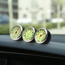 Luminous Car Clock Thermometer Hygrometer Car Dashborad Decoration Car-Styling Ornaments Mechanics Automotive Quartz Watch Glow 2024 - buy cheap